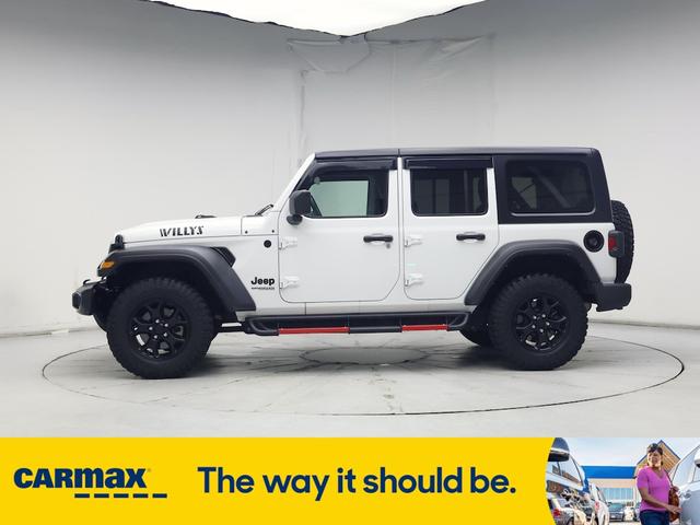 Photo of 2021 White Jeep Wrangler