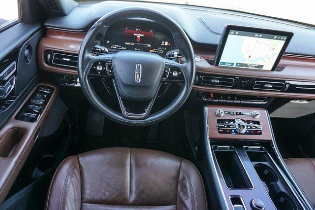 Photo of 2022 Burgundy Lincoln Aviator
