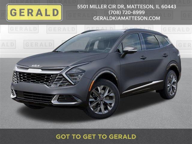Photo of 2025 Shadow Matte Gray Kia Sportage Hybrid
