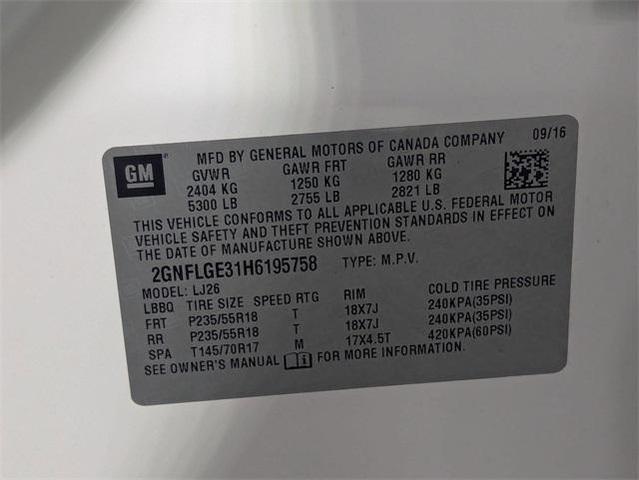 Photo of 2017 Summit White Chevrolet Equinox