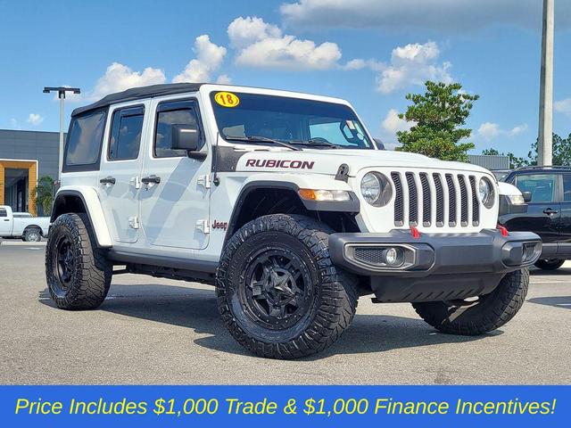 Photo of 2018 Bright White Clearcoat Jeep Wrangler Unlimited