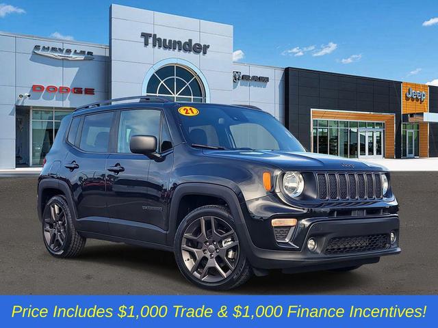 Photo of 2021 Black Clearcoat Jeep Renegade