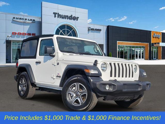Photo of 2023 Bright White Clearcoat Jeep Wrangler