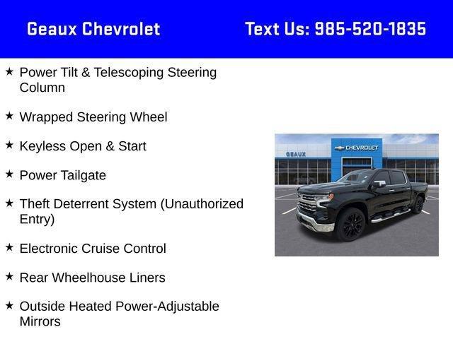 Photo of 2025 Black Chevrolet Silverado 1500
