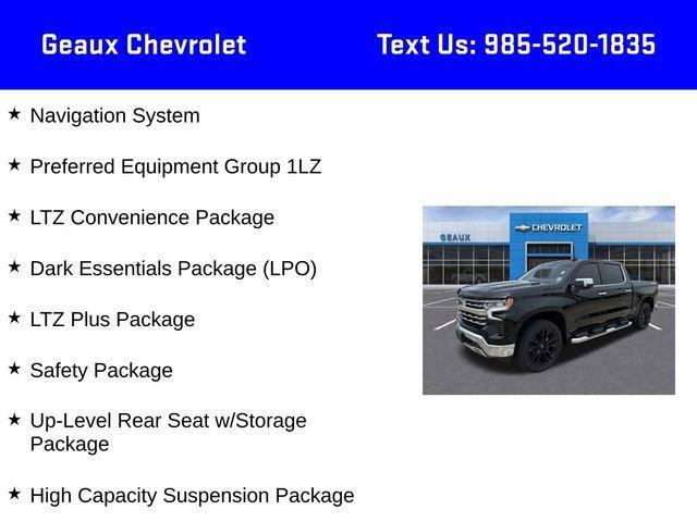 Photo of 2025 Black Chevrolet Silverado 1500