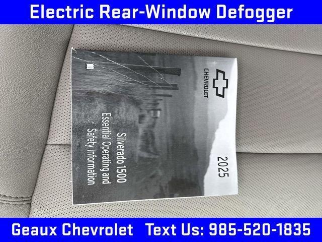 Photo of 2025 Black Chevrolet Silverado 1500