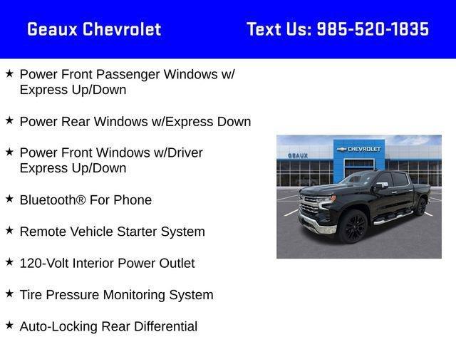 Photo of 2025 Black Chevrolet Silverado 1500