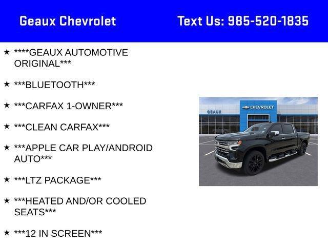 Photo of 2025 Black Chevrolet Silverado 1500