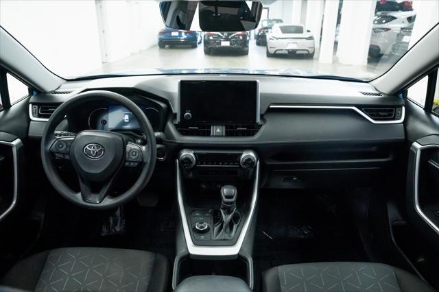 Photo of 2023 Cavalry Blue Toyota RAV4 Hybrid