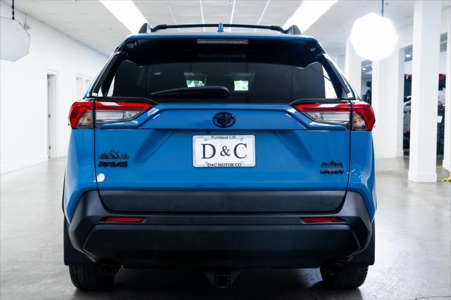 Photo of 2023 Cavalry Blue Toyota RAV4 Hybrid