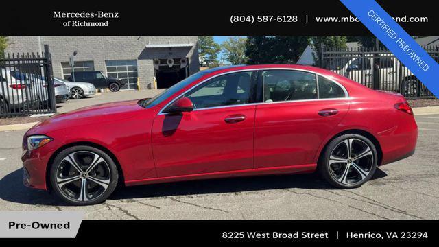 Photo of 2024 Red Mercedes-Benz C-Class
