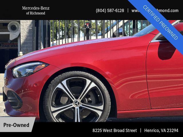 Photo of 2024 Red Mercedes-Benz C-Class