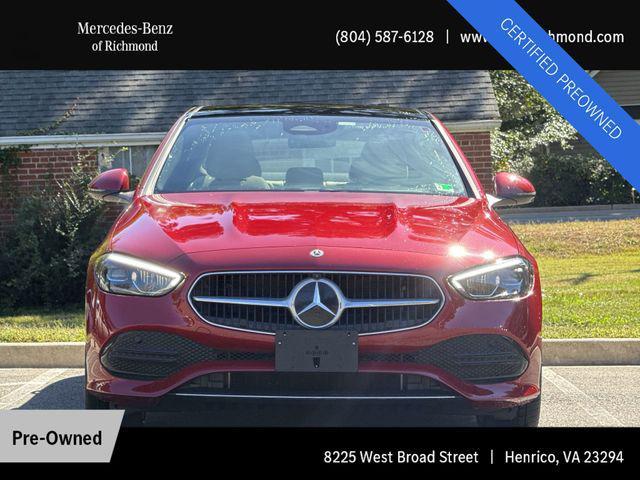 Photo of 2024 Red Mercedes-Benz C-Class
