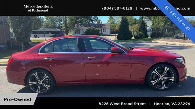 Photo of 2024 Red Mercedes-Benz C-Class