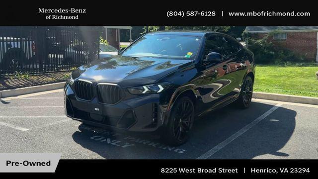 Photo of 2024 Black Sapphire Metallic BMW X6