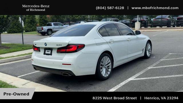 Photo of 2021 Alpine White BMW 530