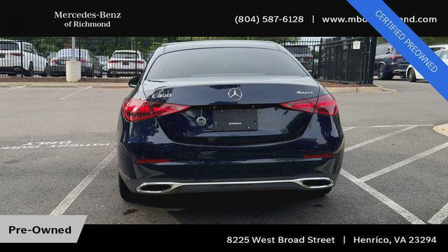 Photo of 2022 Lunar Blue Metallic Mercedes-Benz C-Class