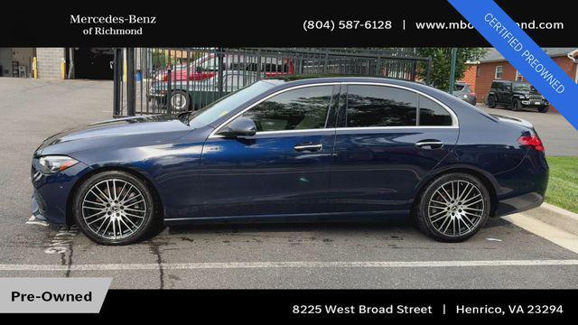 Photo of 2022 Lunar Blue Metallic Mercedes-Benz C-Class
