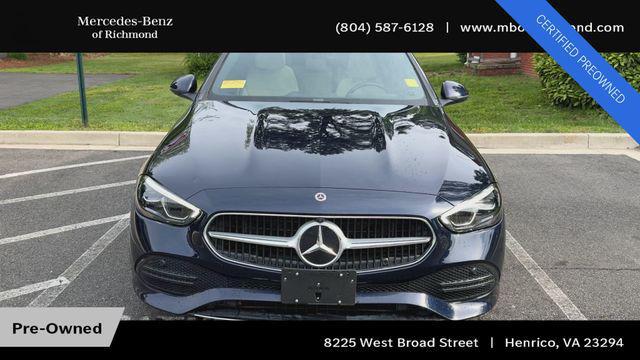 Photo of 2022 Lunar Blue Metallic Mercedes-Benz C-Class