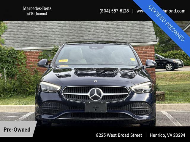 Photo of 2022 Lunar Blue Metallic Mercedes-Benz C-Class