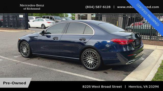 Photo of 2022 Lunar Blue Metallic Mercedes-Benz C-Class