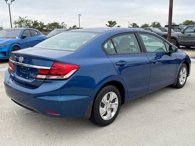 Photo of 2014 Blue Honda Civic