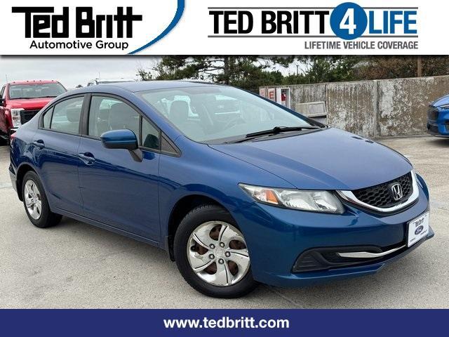 Photo of 2014 Blue Honda Civic
