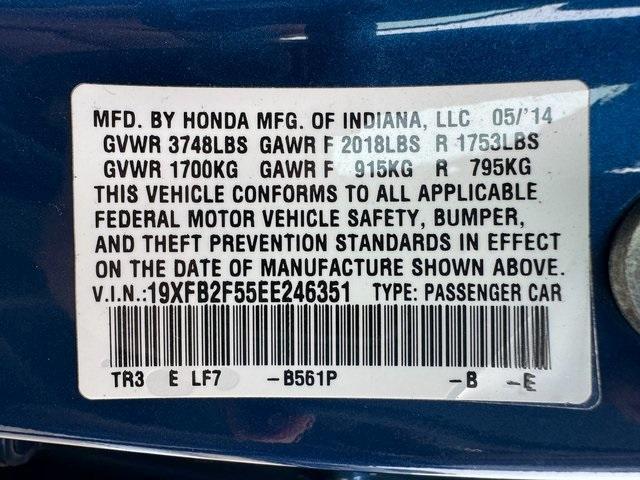 Photo of 2014 Blue Honda Civic