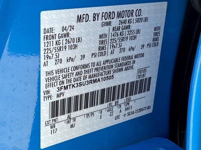 Photo of 2024 Grabber Blue Ford Mustang Mach-E