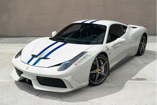 Photo of 2013 Bianco Avus Ferrari 458 Italia