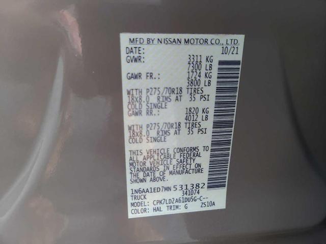 Photo of 2021 Baja Storm Nissan Titan