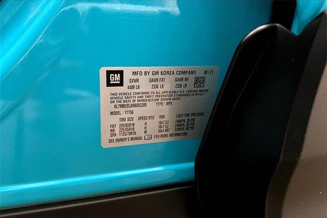 Photo of 2022 Oasis Blue Chevrolet Trailblazer