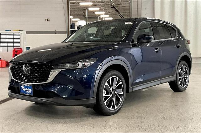 Photo of 2022 Deep Crystal Blue Mica Mazda CX-5