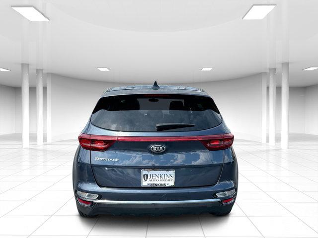 Photo of 2022 Pacific Blue Kia Sportage