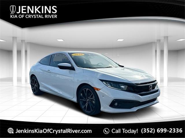 Photo of 2020 Platinum White Honda Civic