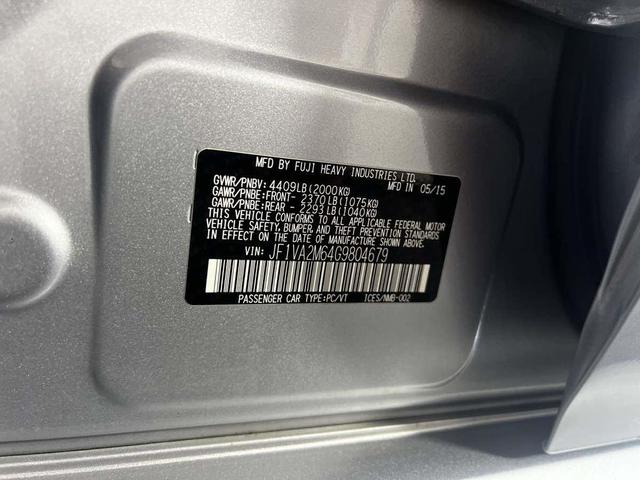 Photo of 2016 Ice Silver Metallic Subaru WRX STI