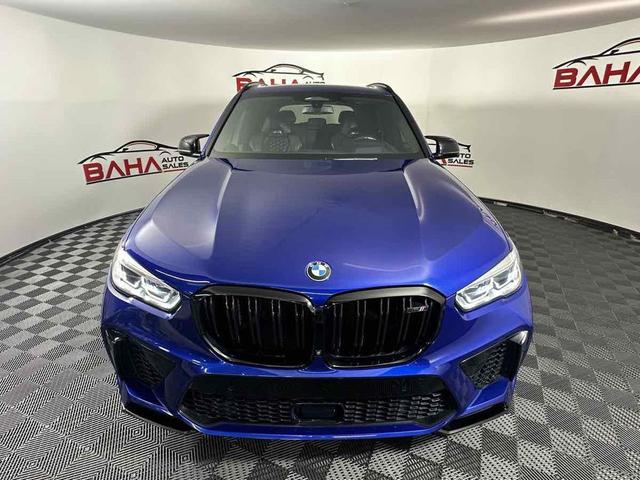 Photo of 2020 Marina Bay Blue Metallic BMW X5 M