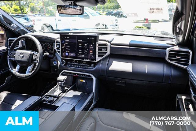 Photo of 2024 Blue Toyota Tundra Hybrid