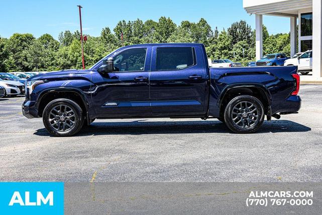 Photo of 2024 Blue Toyota Tundra Hybrid