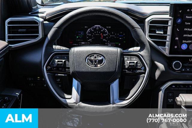 Photo of 2024 Blue Toyota Tundra Hybrid
