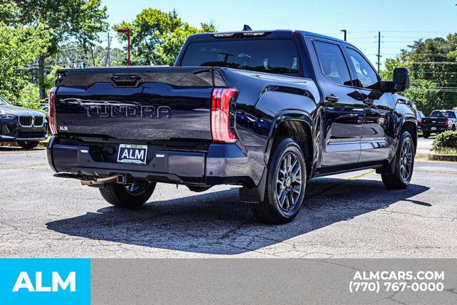Photo of 2024 Blue Toyota Tundra Hybrid