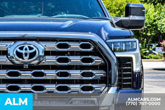Photo of 2024 Blue Toyota Tundra Hybrid