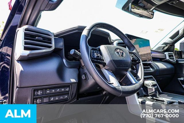 Photo of 2024 Blue Toyota Tundra Hybrid