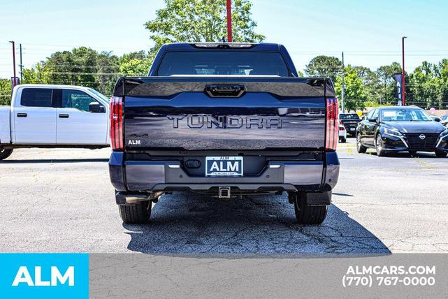 Photo of 2024 Blue Toyota Tundra Hybrid