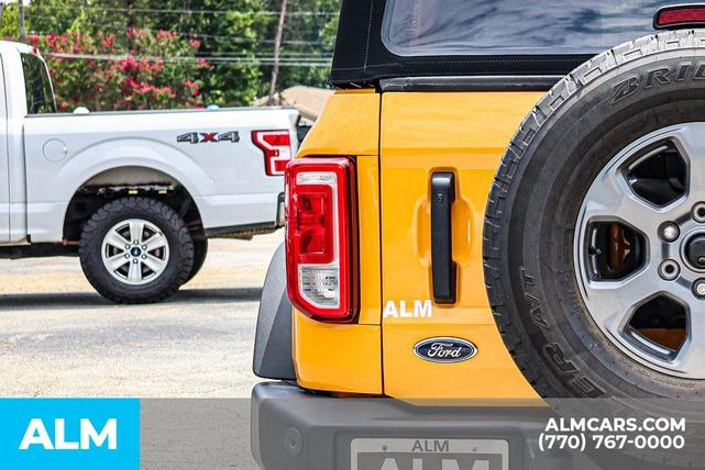 Photo of 2022 Orange Ford Bronco