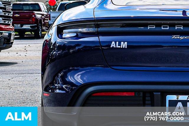 Photo of 2022 Blue Porsche Taycan
