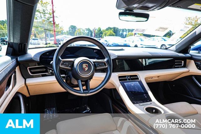 Photo of 2022 Blue Porsche Taycan
