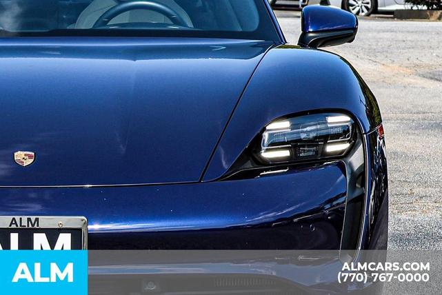 Photo of 2022 Blue Porsche Taycan