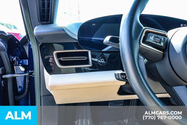 Photo of 2022 Blue Porsche Taycan