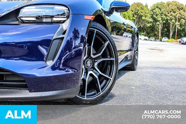 Photo of 2022 Blue Porsche Taycan